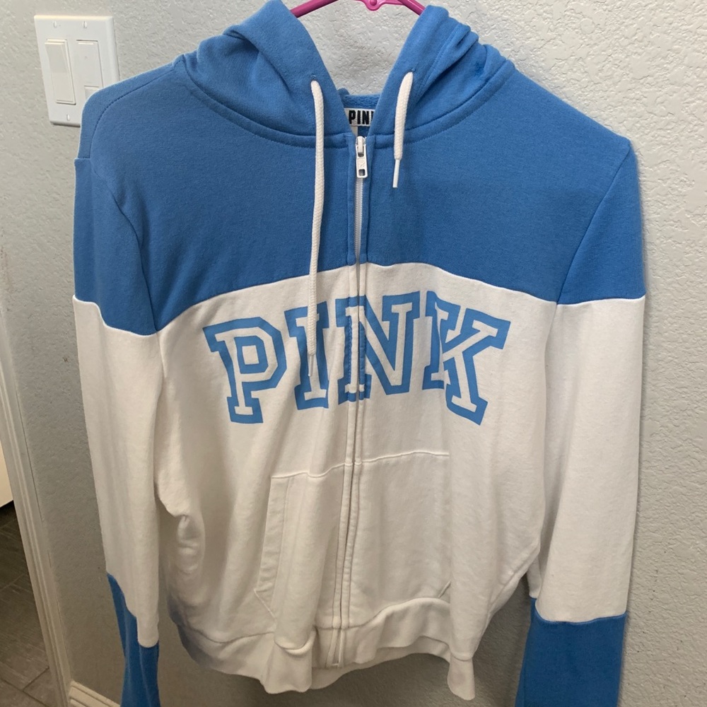 PINK zip up hoodie